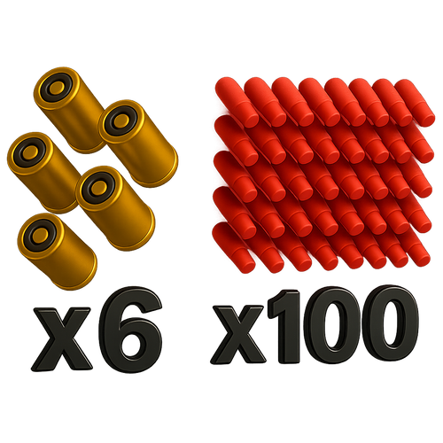 Extra Darts + Casings