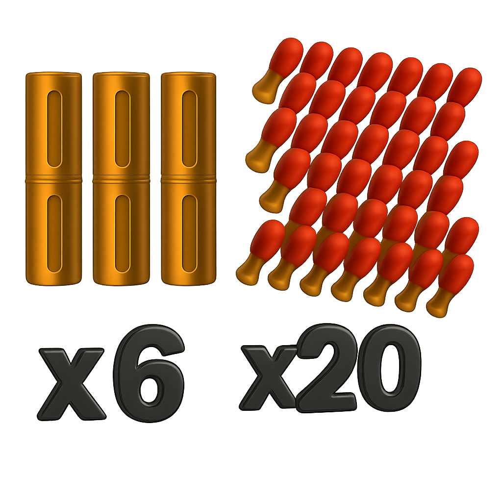 Extra Darts + Casings for Venom