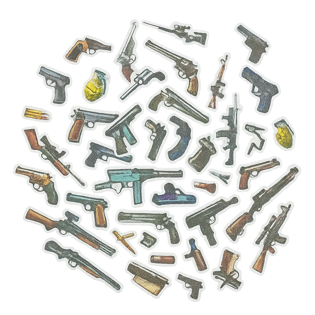 Blaster Stickers Pack
