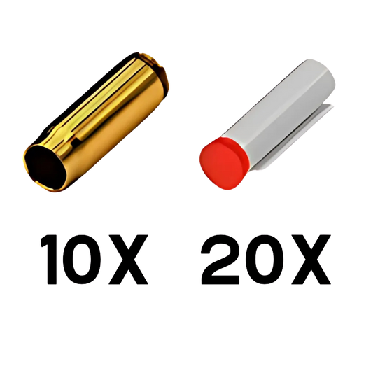 Extra Foam Darts + Casings