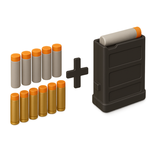 Zusätzliche Munition + zusätzliches Magazin für Scharfschützen